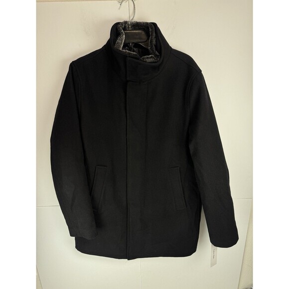 Calvin Klein $295 Men's Wool Blend Urban Walker Detachable Collar Jacket Sz: M - Picture 6 of 10